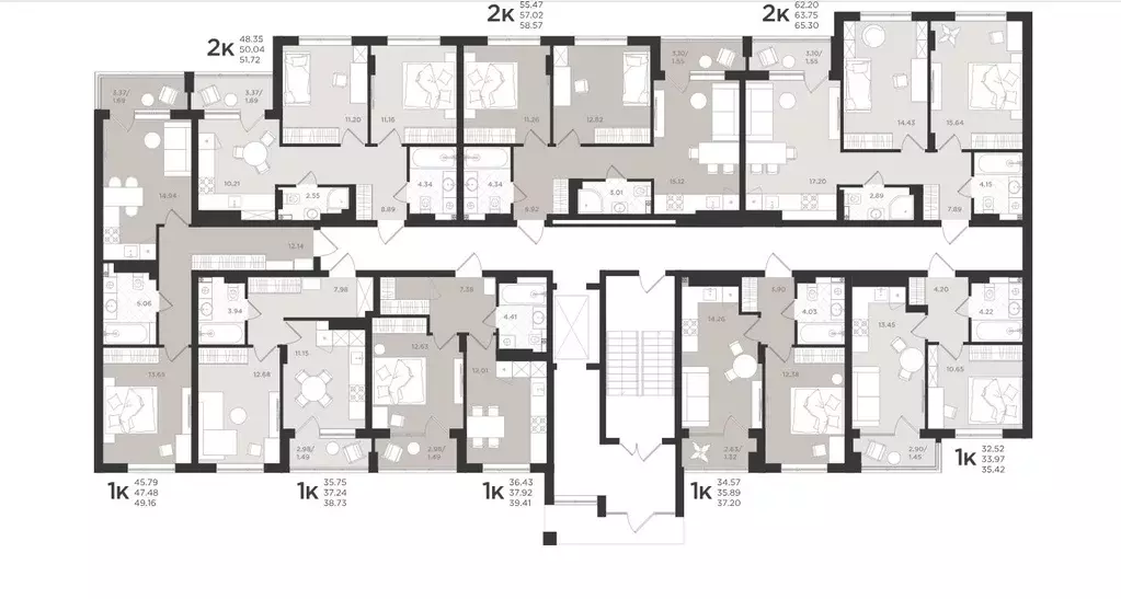 1-к кв. Калининградская область, Светлогорск  (35.89 м) - Фото 1