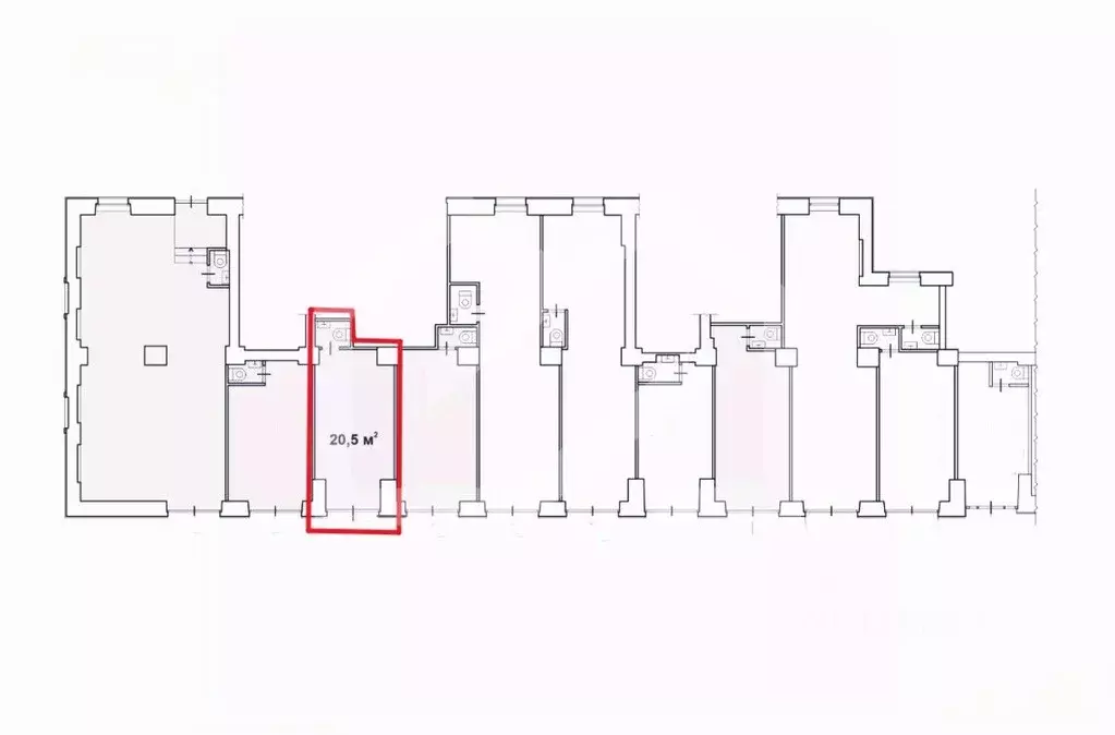 Торговая площадь в Москва ул. Дмитрия Ульянова, 10/1К1 (21 м) - Фото 2