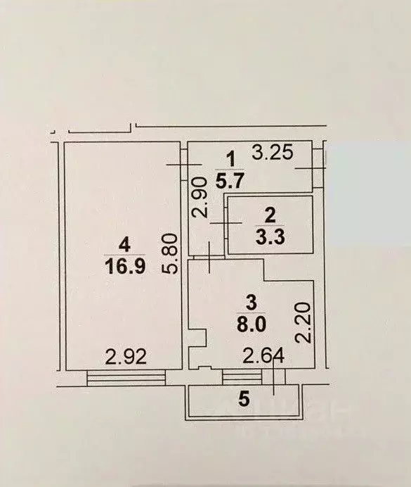 1-к кв. Астраханская область, Астрахань Хибинская ул., 10к1 (33.0 м) - Фото 1