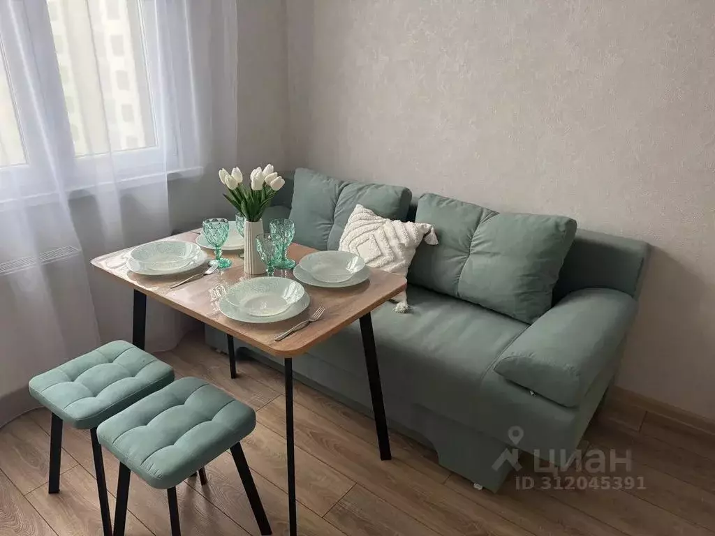 1-к кв. Воронежская область, Воронеж ул. Пескова, 3 (35.0 м) - Фото 1