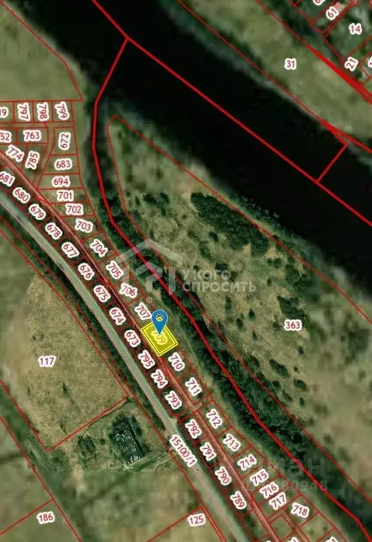 Участок в Ленинградская область, Кингисеппский район, Большелуцкое ... - Фото 1