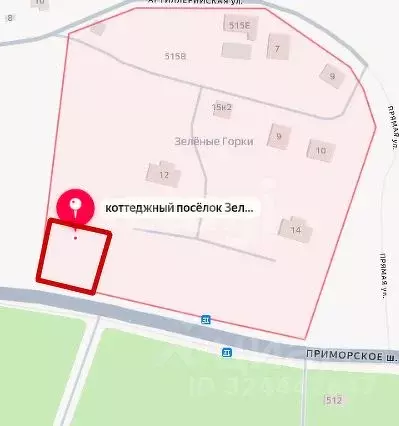 Участок в Санкт-Петербург, Санкт-Петербург, Зеленогорск Зеленые Горки ... - Фото 1