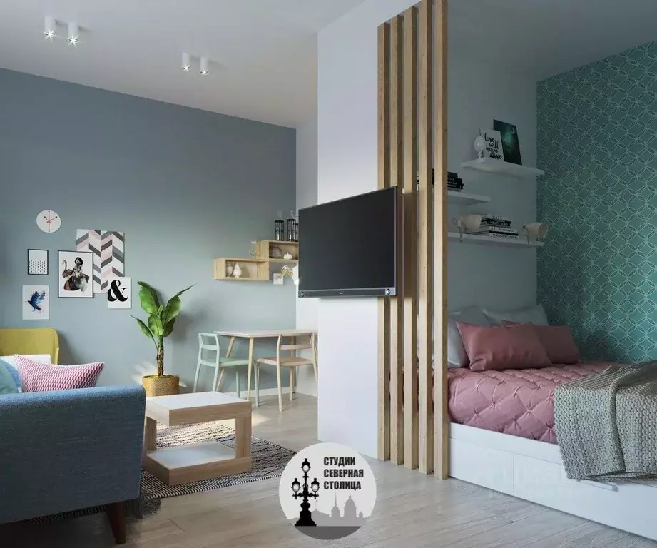 Студия Санкт-Петербург Литейный просп., 15 (31.0 м) - Фото 0