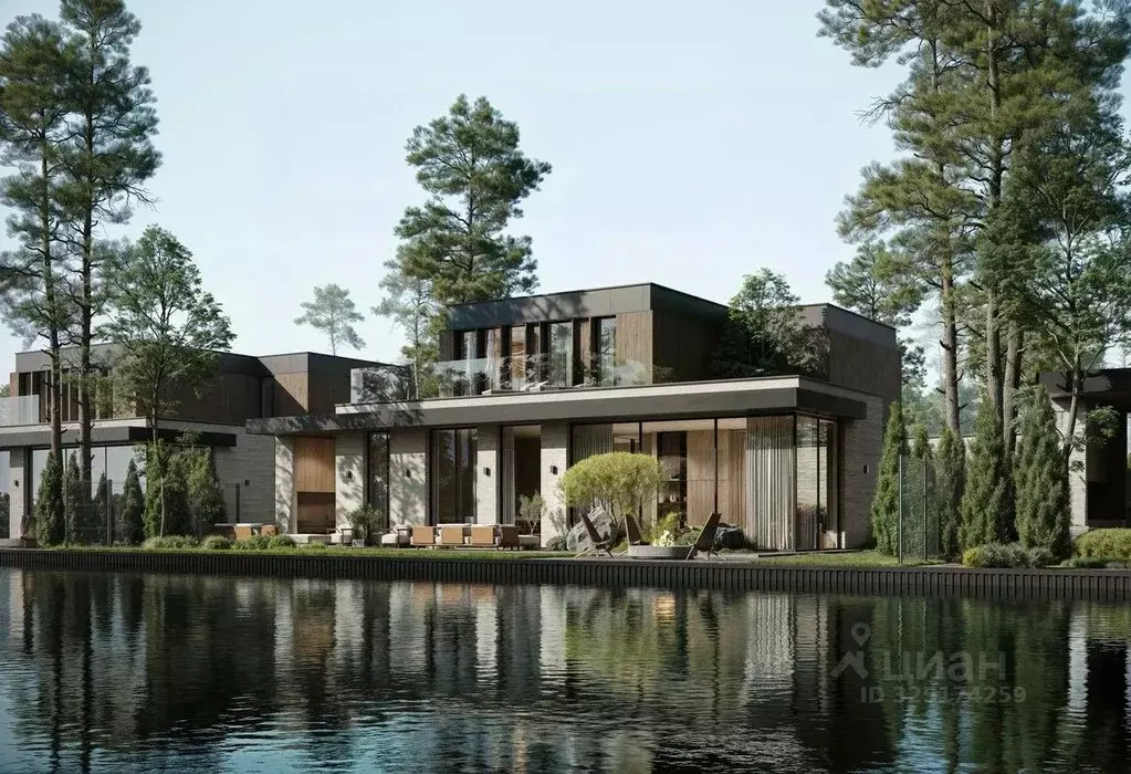 Коттедж в Ленинградская область, Выборгский район, Первомайское с/пос, ... - Фото 0