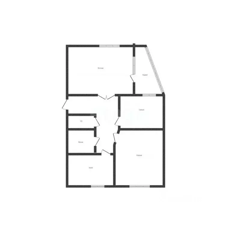 3-к кв. Башкортостан, Салават бул. Салавата Юлаева, 79 (71.9 м) - Фото 2