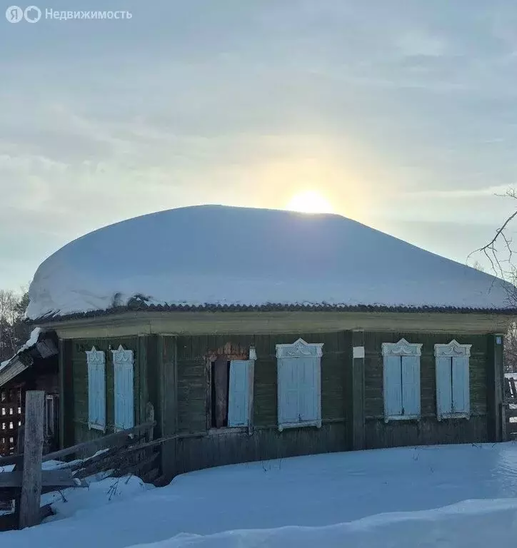 Дом в Болотнинский район, деревня Киряково, Центральная улица (28 м) - Фото 1