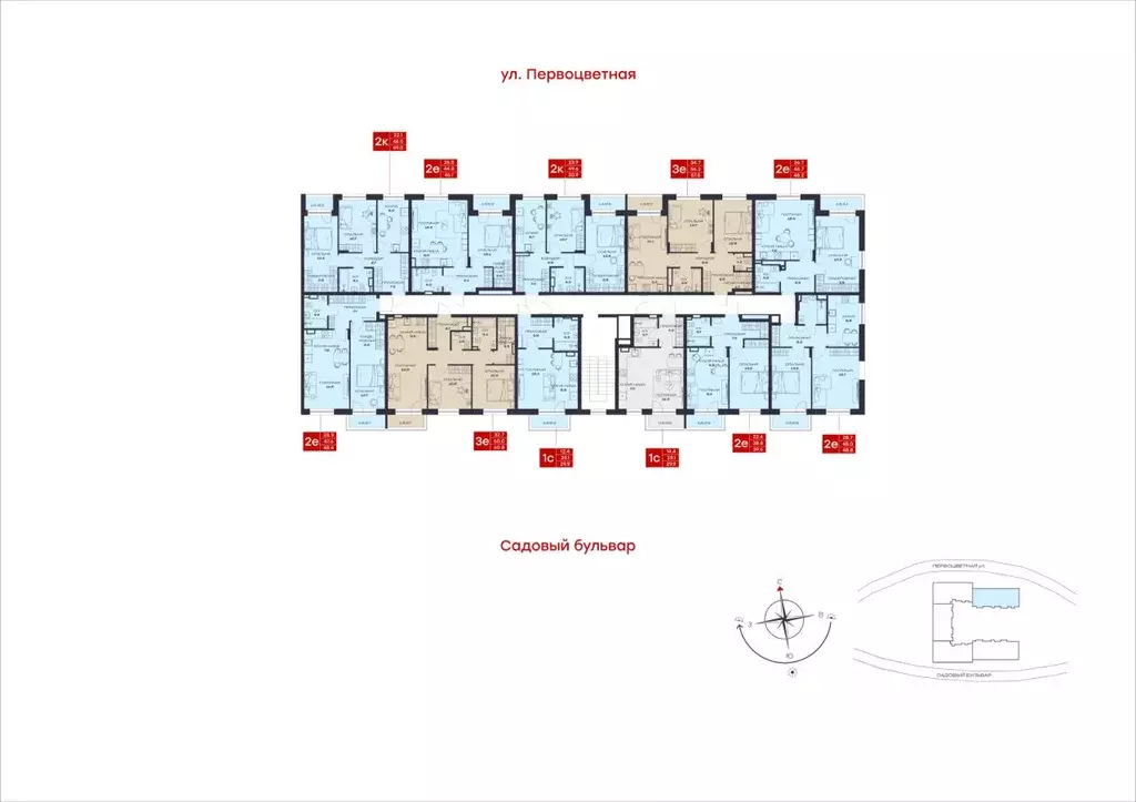 2-к кв. Пермский край, Пермский муниципальный округ, с. Култаево, ... - Фото 2
