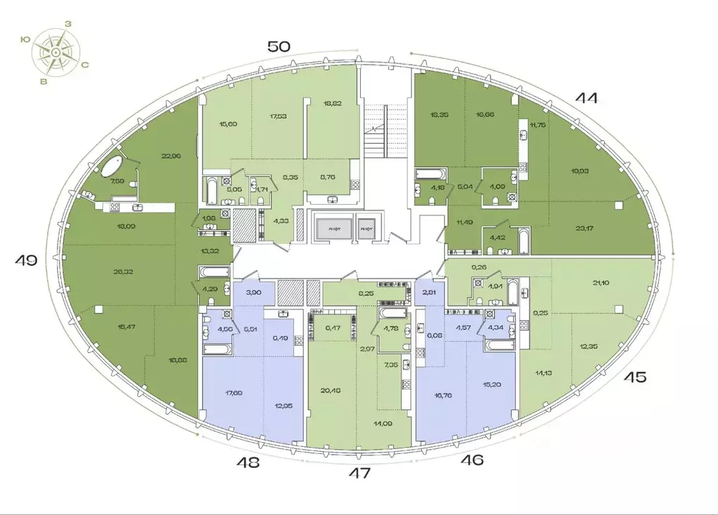 4-к кв. Иркутская область, Иркутск Октябрьский округ, Звезды жилой ... - Фото 2