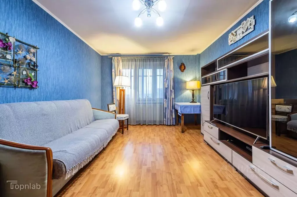 2-к кв. Санкт-Петербург Народная ул., 43к1 (55.2 м) - Фото 1