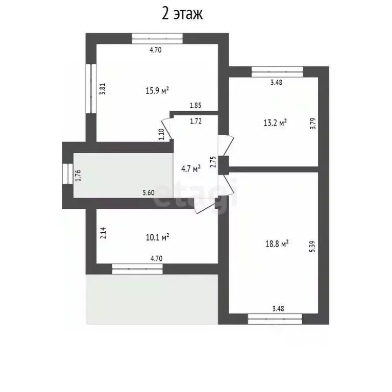 Дом в Ростовская область, Ростов-на-Дону Кизиловый пер. (140 м) - Фото 1