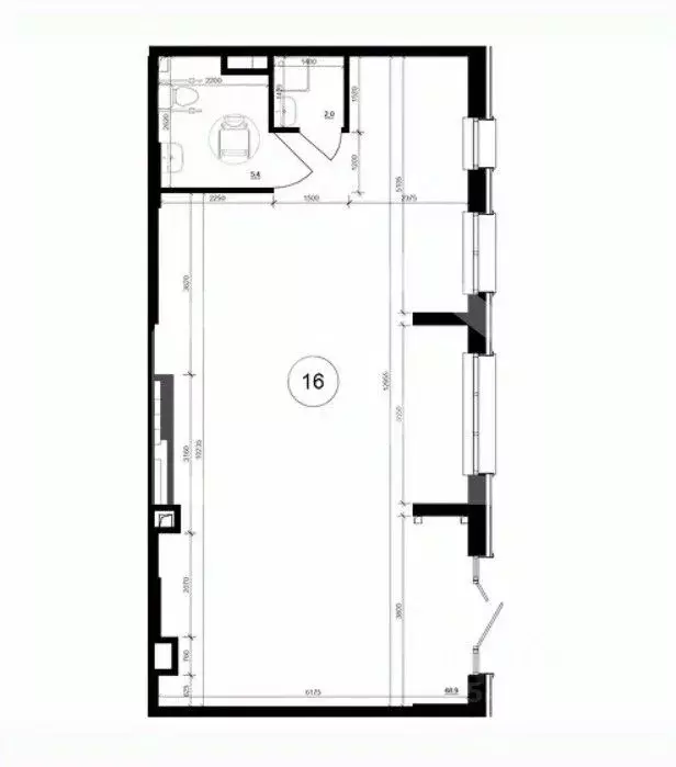 Помещение свободного назначения в Москва Филатов Луг жилой комплекс, ... - Фото 2