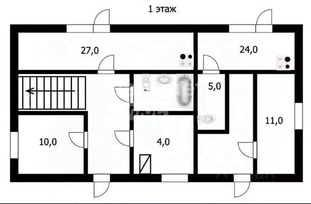 Коттедж в Новосибирская область, Новосибирский район, Криводановский ... - Фото 2