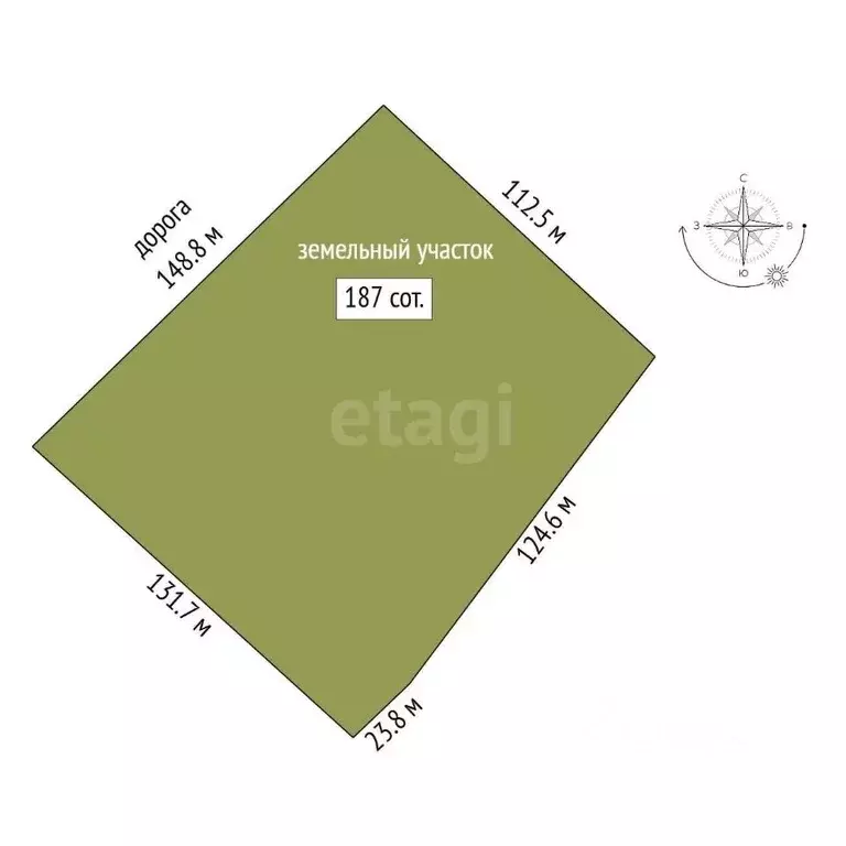 Участок в Краснодарский край, Темрюкский район, Запорожская ст-ца  ... - Фото 2