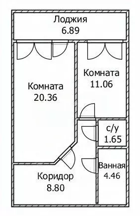 3-к кв. Ульяновская область, Ульяновск ул. Любови Шевцовой, 54Бк1 ... - Фото 1