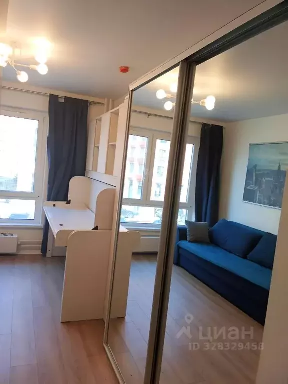 Студия Москва ул. Братьев Бромлей, 5к2 (20.0 м) - Фото 2