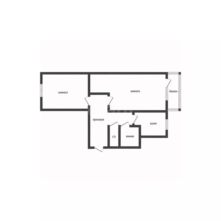 2-к кв. Белгородская область, Строитель Яковлевский городской округ, ... - Фото 2