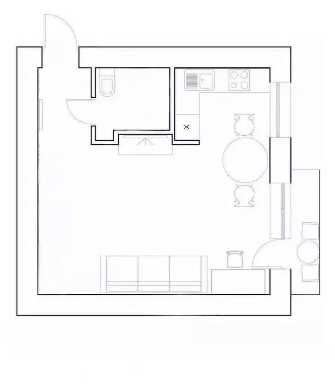 Студия Хабаровский край, Хабаровск Красная Речка мкр, пер. Отрадный, ... - Фото 2