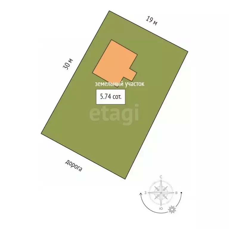 Дом в Крым, Феодосия Колос СПК, ул. Степная (45 м) - Фото 2