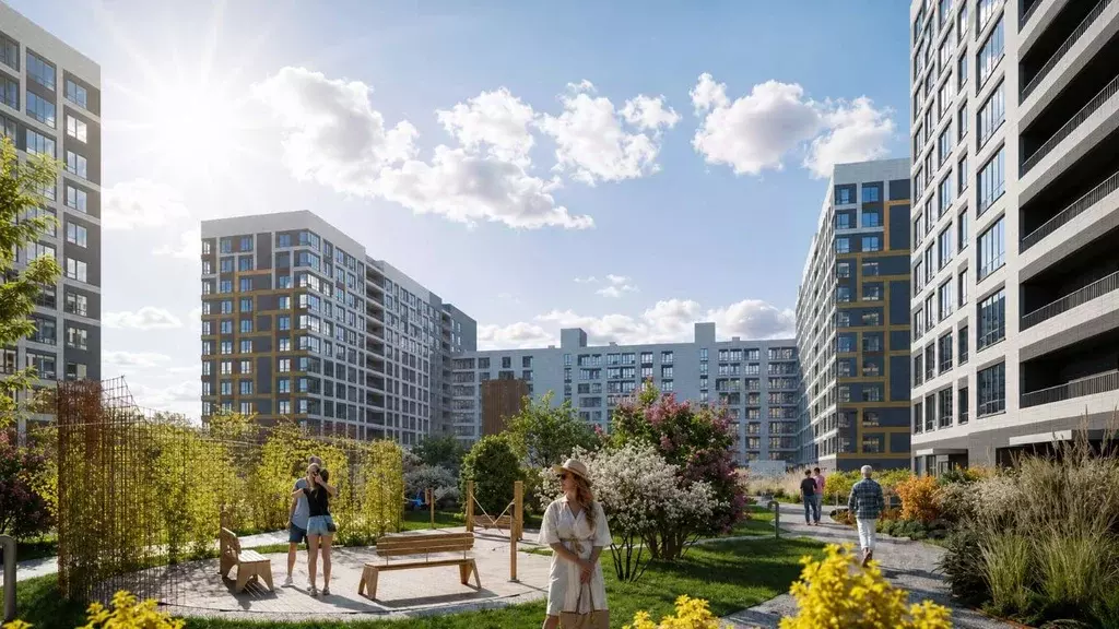 2-к кв. Санкт-Петербург ул. Среднерогатская, 9к3 (56.56 м) - Фото 2