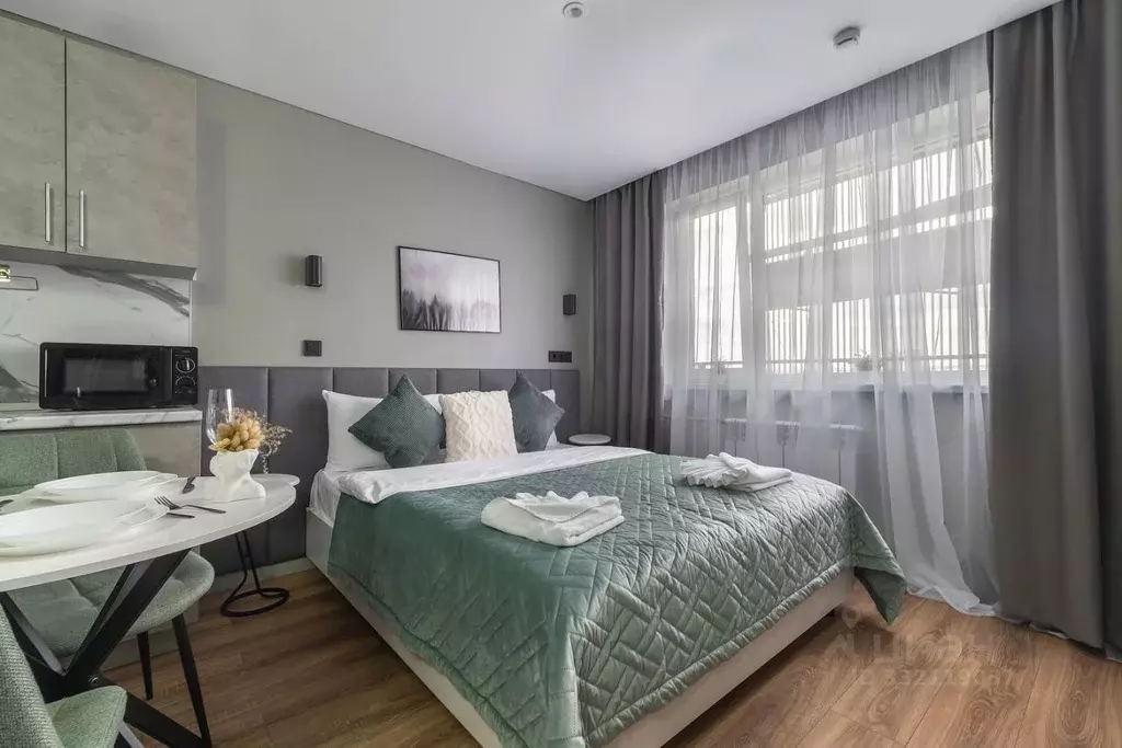 Студия Москва Ленинский просп., 158 (20.0 м) - Фото 1