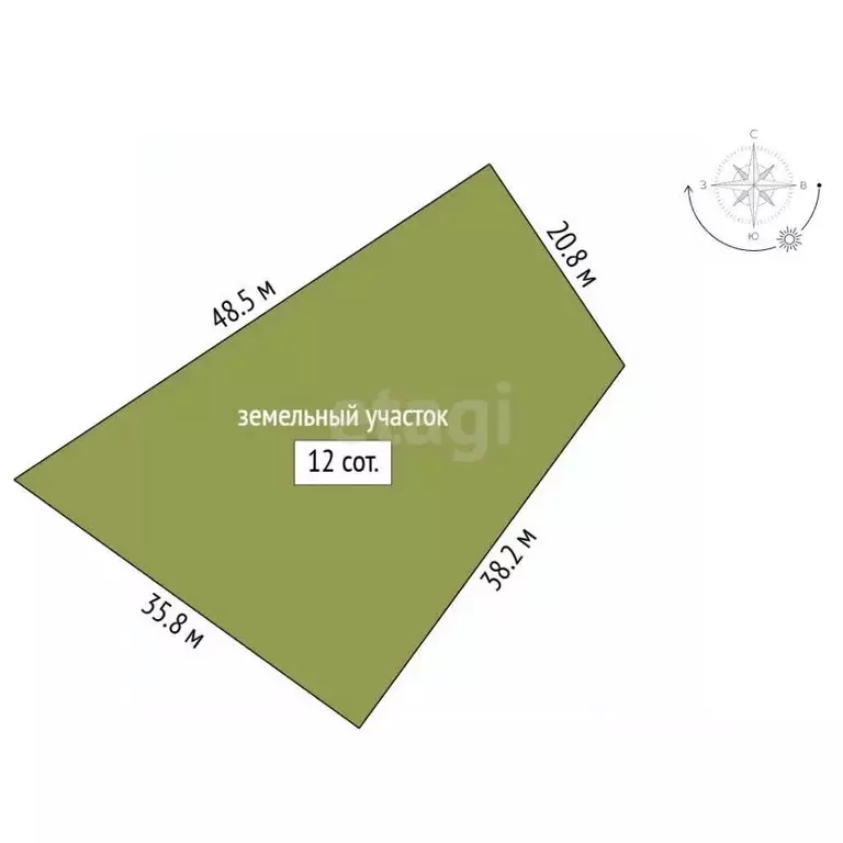 Участок в Санкт-Петербург пос. Александровская,  (463.52 сот.) - Фото 2