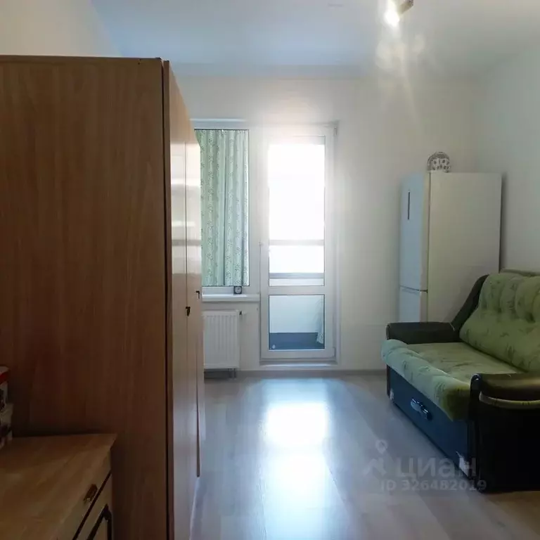 Студия Санкт-Петербург ул. Генерала Кравченко, 8 (24.8 м) - Фото 1