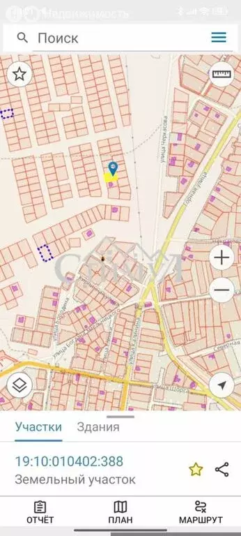 Участок в Республика Хакасия, рабочий посёлок Усть-Абакан, Вишнёвая ... - Фото 2