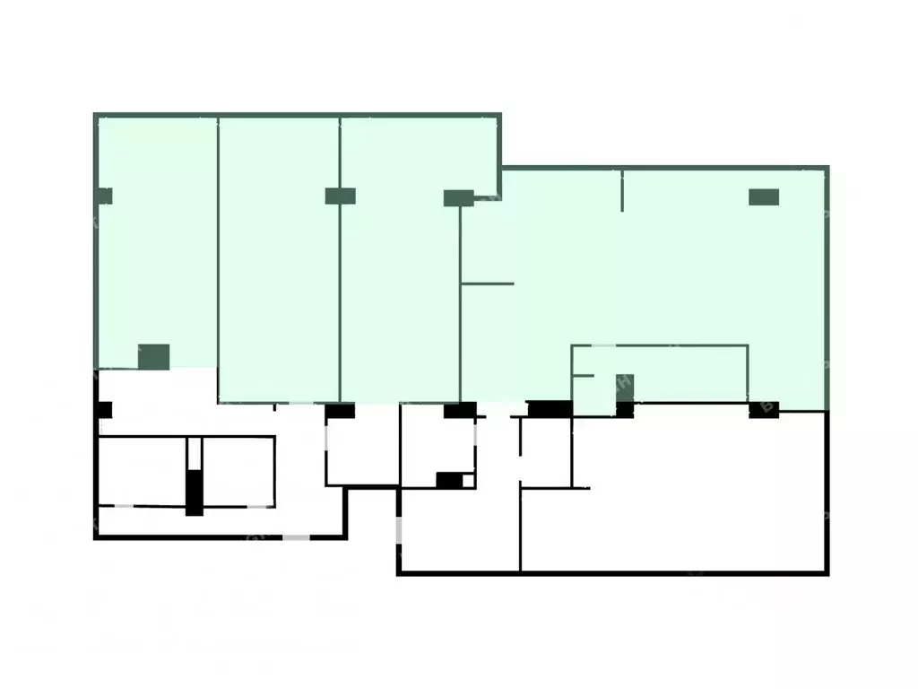 Офис в Москва наб. Пресненская, 6с2 (437 м) - Фото 2