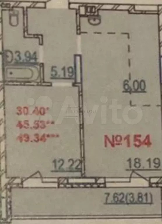 2-к. квартира, 47 м, 7/19 эт. - Фото 0