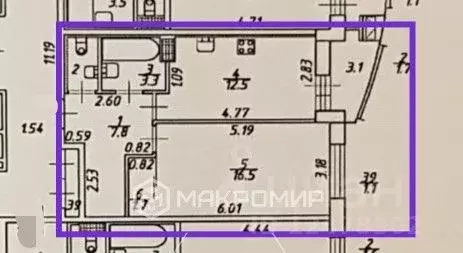 1-к кв. Санкт-Петербург ш. Суздальское, 26к2 (43.5 м) - Фото 2