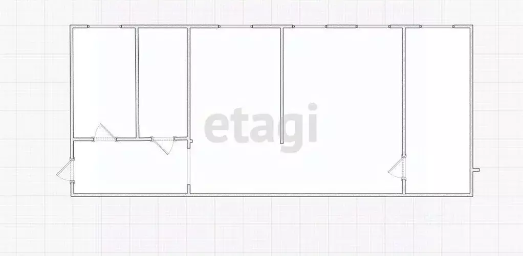 2-к кв. Костромская область, Кострома проезд 6-й Речной, 38 (45.5 м) - Фото 2
