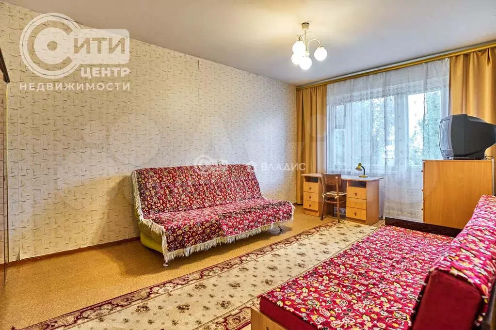 1-к. квартира, 38 м, 5/9 эт. - Фото 1