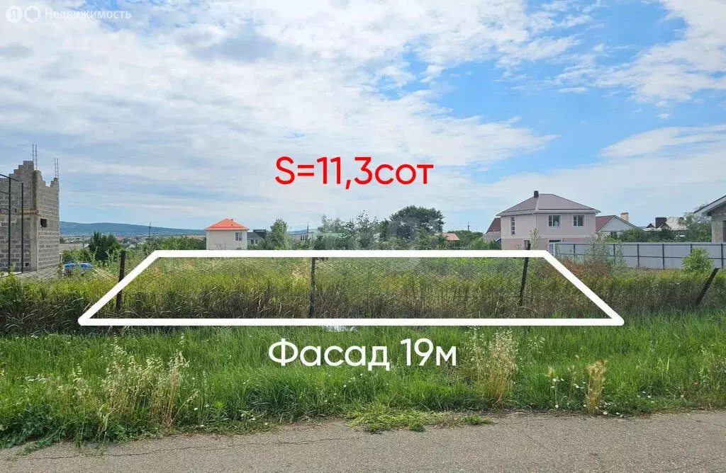 Участок в Гостагаевская, коттеджный посёлок Престижный, Лозовая улица ... - Фото 0