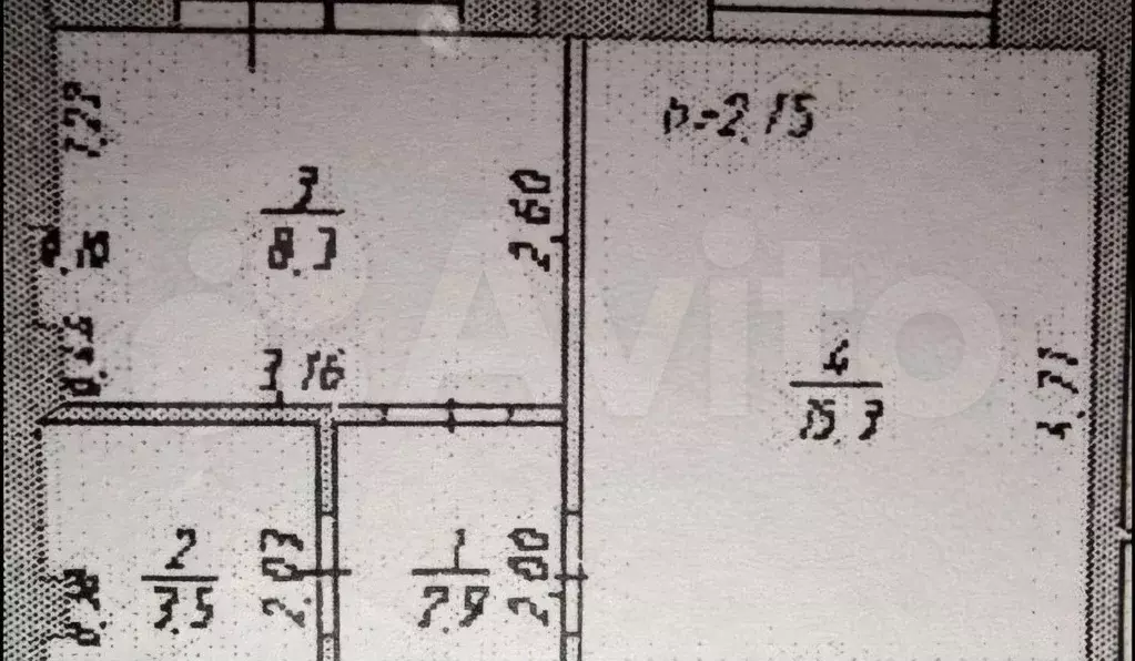 1-к. квартира, 32 м, 4/5 эт. - Фото 0