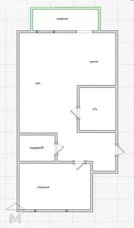 2-комнатная квартира: Абакан, улица Арбан, 4 (69 м) - Фото 1