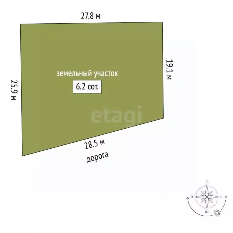 Участок в Ростовская область, Аксайский район, Щепкинское с/пос, ... - Фото 1