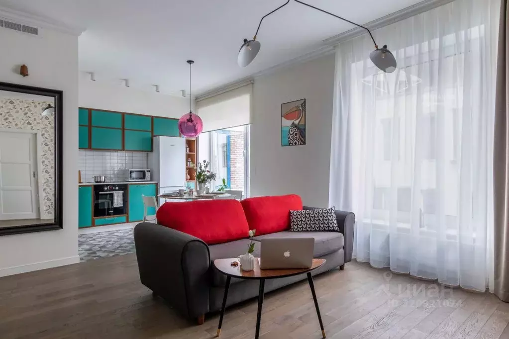 Квартира, 2 комнаты, 57.7 м - Фото 1