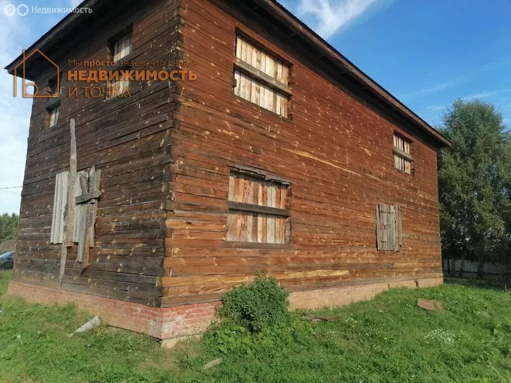 дом в краснокамский район, музяковский сельсовет, деревня карякино . - Фото 1