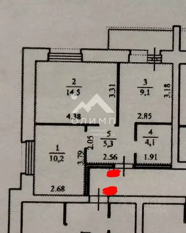 2-к кв. Вологодская область, Вологда Судоремонтная ул., 2Г (43.2 м) - Фото 1