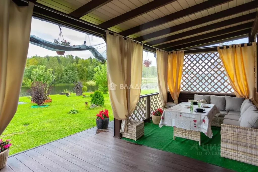 Дом в Карелия, Кондопожский район, Кончезерское с/пос, д. Большое ... - Фото 1