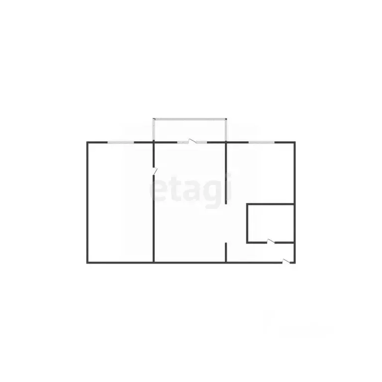 2-к кв. Курская область, Курск ул. Горького, 13к20 (43.8 м) - Фото 1