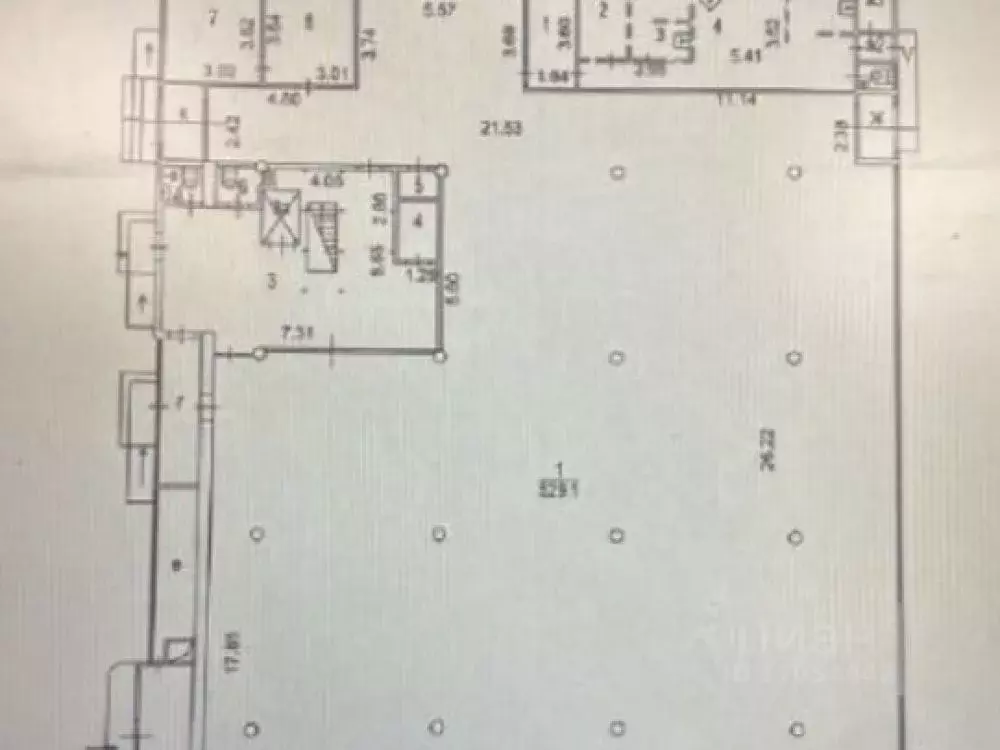 Торговая площадь в Москва Вешняковская ул., 39БС1 (609 м) - Фото 2