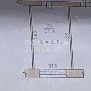 Комната Свердловская область, Екатеринбург ул. Посадская, 81А (17.6 м) - Фото 2