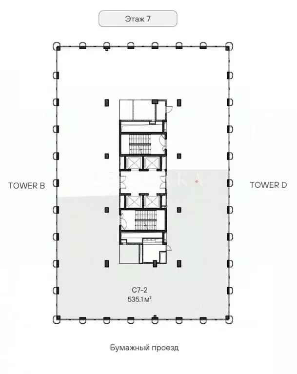 Офис в Москва Бумажный проезд, 19 (536 м) - Фото 1