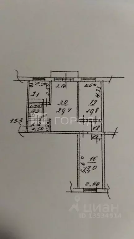 3-к кв. Алтайский край, Барнаул Красноармейский просп., 106 (58.1 м) - Фото 1