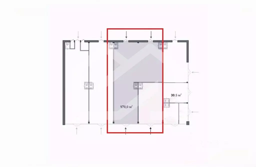 Помещение свободного назначения в Москва Тушинская ул., 24С15 (178 м) - Фото 2