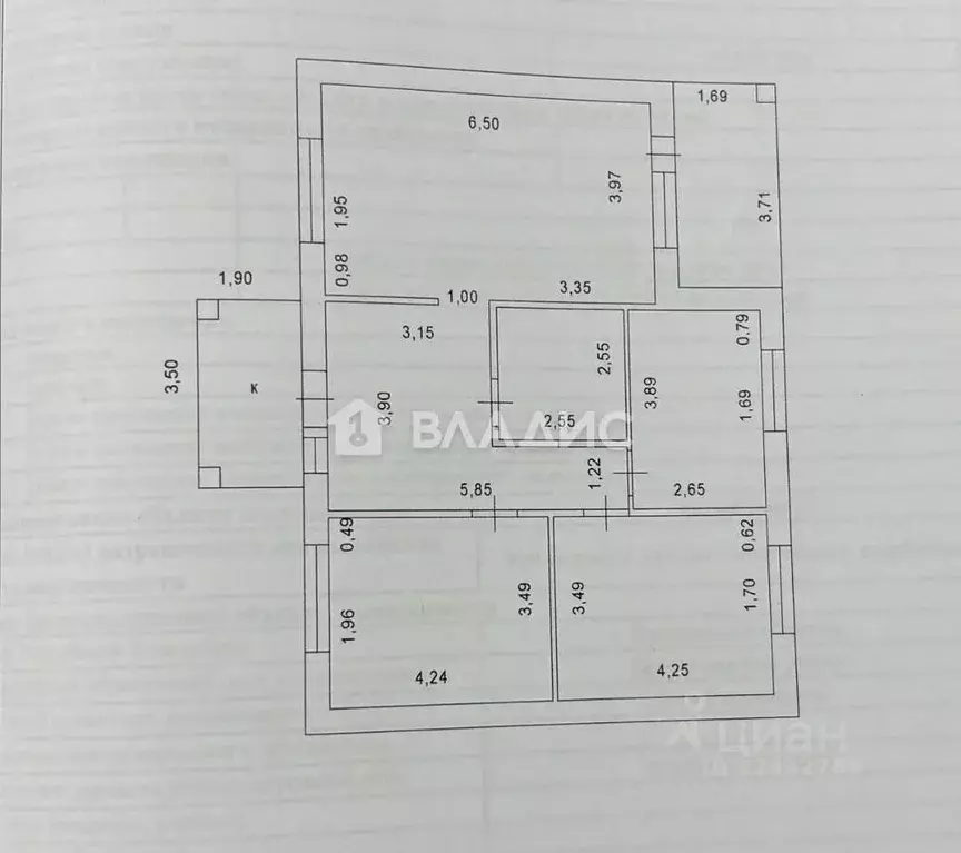 Дом в Пензенская область, с. Бессоновка ул. Дачная (110 м) - Фото 2