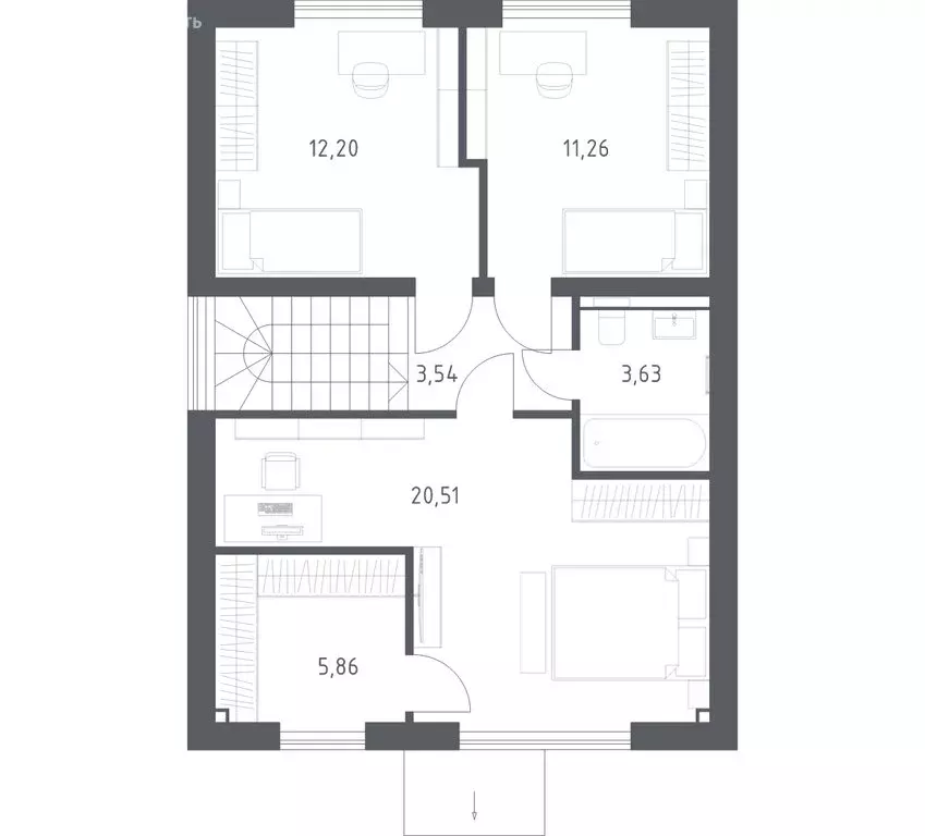 Дом в Московская область, Дмитровский муниципальный округ, деревня ... - Фото 2