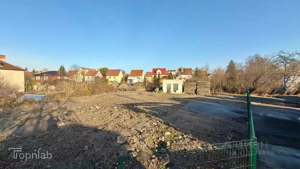 Участок в Калининградская область, Калининград Старокаменный пер. ... - Фото 1