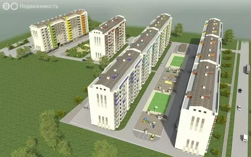 1-комнатная квартира: Анапа, Парковая улица, 64к1 (43 м) - Фото 1